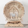 thumbnail image 5 of Nativity Scene LED Light Christmas Decor Indoor Festive Ornament for Holiday, 5 of 5