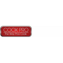 CookPro 3 Pc Cast Iron Skillet Set w/Red Enamel Coating