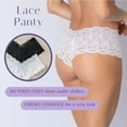 thumbnail image 2 of LeSensuel Lace Cheeky Underwear for Women - Low Rise Comfy Womens Lace Panties, 2 of 7