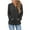 Black, variant on hotojiny Womens Fashion Hoodies Lightweight Long Sleeve Button V Neck Sweatshirt Classic Warm Ribbed Knit Pullover Top S-XXl