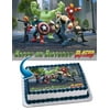 Lego Marvel's Super Heroes Avengers Edible Cake Image Topper Personalized Picture 1/4 Sheet (8"x10.5")