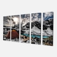 thumbnail image 2 of Camping au-Dessus du Lac Turquoise - Impression sur Toile Paysage, 2 of 3