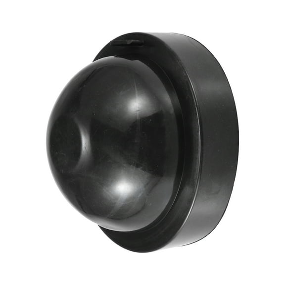 Universal Car Headlight Dust Cover LED Headlight Dust Cap 2.36''x4.21'' Rubber Dustcover Black