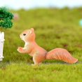 thumbnail image 4 of Mini Squirrel Figure Mini Squirrel Animal Mini Figure Squirrel Fairy Tale Garden Decorations Dollhouse Accessories Miniature Landscape Decorations, 8, 4 of 4