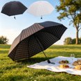 thumbnail image 1 of TTJ Umbrellas Compact Umbrella Folding UVs Protection Umbrella Waterproof Sun and Rain Umbrella Lightweight Windproof Compact Parasol for Travel Commute Outdoor Use, 1 of 8