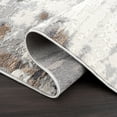 thumbnail image 4 of Abani Dunes Collection Grey Brown 8' x 10' Brush Strokes Contemporary Area Rug, 4 of 5