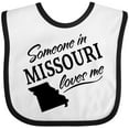 thumbnail image 3 of Inktastic Someone in Missouri Loves Me Boys or Girls Baby Bib, 3 of 4