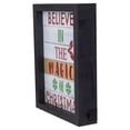 thumbnail image 4 of Northlight LED Lighted "Believe in the Magic of Christmas"" Shadow Box Wall Art - 9", 4 of 5