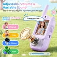 thumbnail image 2 of Walkie Talkies Vilicert para niños y niñas de 3 a 12 años con cámara, 2 of 9