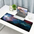 thumbnail image 4 of TheirNearr Large Mouse Pad, Full Desk XXL Extended Gaming Mouse Pad 31.5" X 11.8", Waterproof Desk Mat with Stitched Edge, Non-Slip Laptop Computer Keyboard Mousepad for Office & Home, Galaxy DesignG, 4 of 5