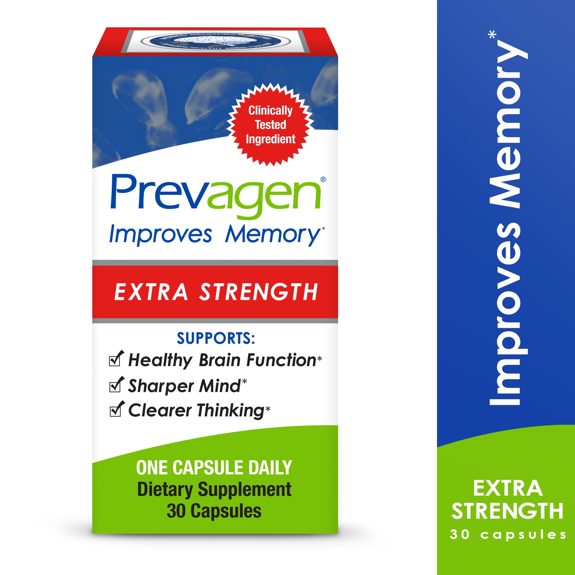 Prevagen Extra Strength Memory Capsules, 30 Ct - Walmart ... Prevagen Extra Strength Memory Capsules, 30 Ct - Walmart ...