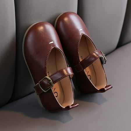 

Quealent Baby Booties Girl Baby Boys Girls Slippers Non Slips Bottom Winter Booties Stay On Crib House Shoes Brown 18 Months