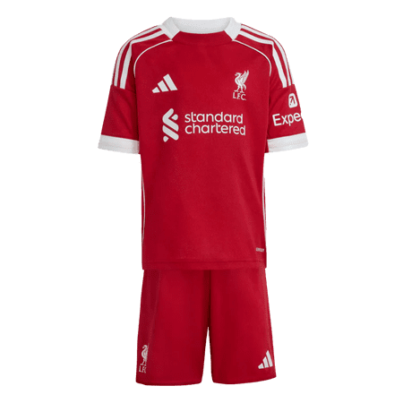 adidas Liverpool FC Home Kids Mini Kit 25/26 (3T Red)