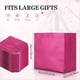 thumbnail image 4 of Bolsa de mano Eccliy, 80 unidades, rosa intenso, 31 x 28 x 12 cm, reutilizable, 4 of 6