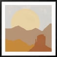 thumbnail image 2 of Art.com Desert Sun I Art Print by Moira Hershey, Black Frame Wall Art, 29" x 29", 2 of 5