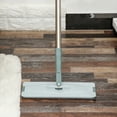thumbnail image 6 of Squeeze Flat Mop Bucket System - Hand Free Dry Wet Self Wringing Floor Cleaning Kit,360 Degree Rotation Stainless Steel Telescopic Pole Handle,2 Reusable Microfiber Pads, 6 of 8