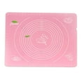 thumbnail image 2 of Silicone Pastry Mat with Measurements, Non Stick Silicone Baking Mat Thick Silicone Counter Mat Dough Rolling Mat for Baking Rolling Pastry Dough Pizza Cookies, 2 of 7