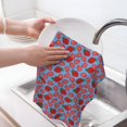 thumbnail image 6 of Sikiie Strawberries Waffle Weave Kitchen Dish Cloth,Super Absorbent Kitchen Dish Towels 16*26 Inches for Dish Rags Washing Dishes, Drying Dishes, 6 of 7
