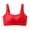 Red, variant on Seamless Underwire Full Cup Bra High Comfort Red L