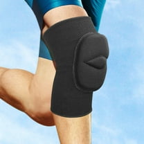 Raindrops Kneeling Brace Thickened Sponge Knee Pads Work Man 24.50X16.00X16.00CM Black