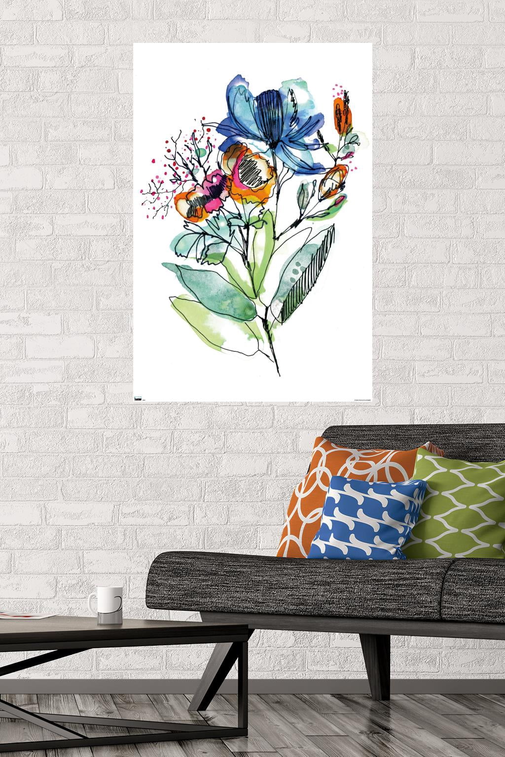 Cayena Blanca - Flowers Wall Poster, 22.375" x 34"