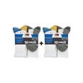 thumbnail image 3 of Fruit of the Loom Boys Cushioned Crew Socks, 20 Pack, 3 of 4