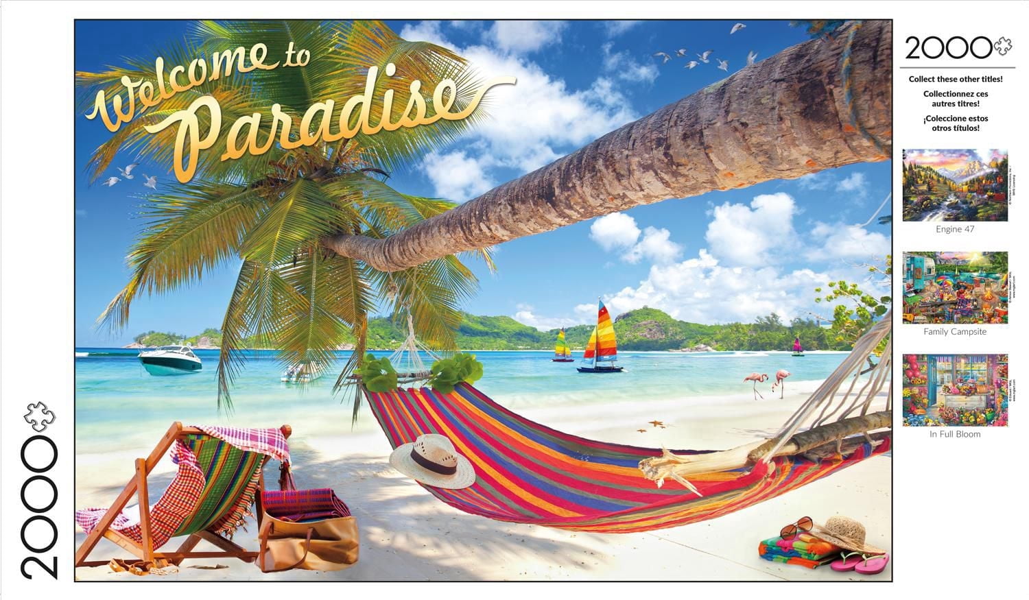 Buffalo Games Le puzzle Welcome to Paradise en 2000 pièces