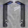 thumbnail image 3 of Senlesen LED Shower Panel Tower Massage Body Jets System Rain&Waterfall Stainless Steel, 3 of 12