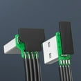 thumbnail image 4 of Zeiwohndc USB A Male to Male 2 USB2.0 Extension Cable for Radiators Hard Disk Webcom, 4 of 8
