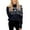 Sweater 55# Blue, variant on oqasdz Women's Sweaters Christmas Long Sleeve Crew Neck Knit Stripe Shirt Pullover Jumper Tops Thermal Sweater Casual Versatile