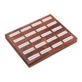 thumbnail image 5 of Jewelry Tray 20 Soft Slots Rings Display Stand for Rings Earrings Countertop beige, 5 of 8