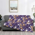 thumbnail image 2 of Naloa Bowling Game Flannel Blankets - Thick and Warm Blanket for Winter, Soft Fuzzy Plush King Blanket for All Seasons60"x50", 2 of 6