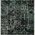 thumbnail image 6 of SAFAVIEH Classic Vintage Montague Geometric Area Rug, Teal/Black, 3' x 5', 6 of 9