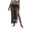 Black, variant on Women Sexy Hollow Out Mesh Tassle Skirts Beach Cover Up Summer Fish Net Swimsuit Wrap Sheer Maxi Sarong