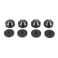 thumbnail image 3 of 4 Sets Speaker Loudspeaker Spikes Stand Feets Audio Speaker Repair Parts Turntable DIY Speaker Stand, 3 of 9