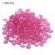 thumbnail image 3 of Uxcell 200 Paquete Rocas Brillantes 0.51''-0.67'' Piedras Brillantes Decoración en la Oscuridad Piedras Luminiscentes Decorativas Rosa Claro, 3 of 7