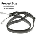 thumbnail image 2 of Raindrops Camera Belt Black PU 1Pack Adjustable Length For Photographers, 2 of 6