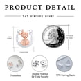 thumbnail image 5 of Horse Earrings S925 Sterling Silver Lucky Horseshoe Stud Earrings for Women Hypoallergenic Horseshoe Jewelry Horse Gifts for Her Daughter Birthday Anniversary, 5 of 5