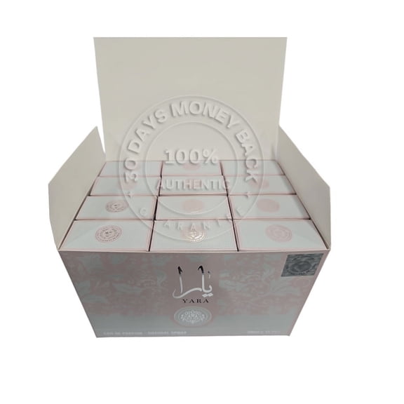 Lattafa Perfumes Yara Eau de Parfum for Women Spray 1.7 oz / 50ml (12 Pack)