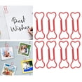 thumbnail image 3 of Wire Bookmark, Metal Bone Shaped Paper Clips Portable Slip Proof Multifunctional  For Document Classification, 3 of 7