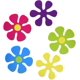 thumbnail image 5 of Minirecortes florales retro de Beistle, paquete de 10 unidades, para fiestas, 5 of 6