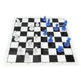 thumbnail image 2 of International Chess Pieces Board Set, Chess Set Compact With Storage Iron Box For Friends For Outdoor Gold Box,Red Box,Green Box, 2 of 8