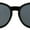 Black, variant on Panama Jack x Foster Grant Leopard Round Women's Polarized Sunglasses