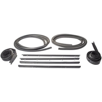 4-Piece Front Door Inner & Outer Wipe Kit For 1980-90 Olds 88/98 & Chevy Caprice/Impala