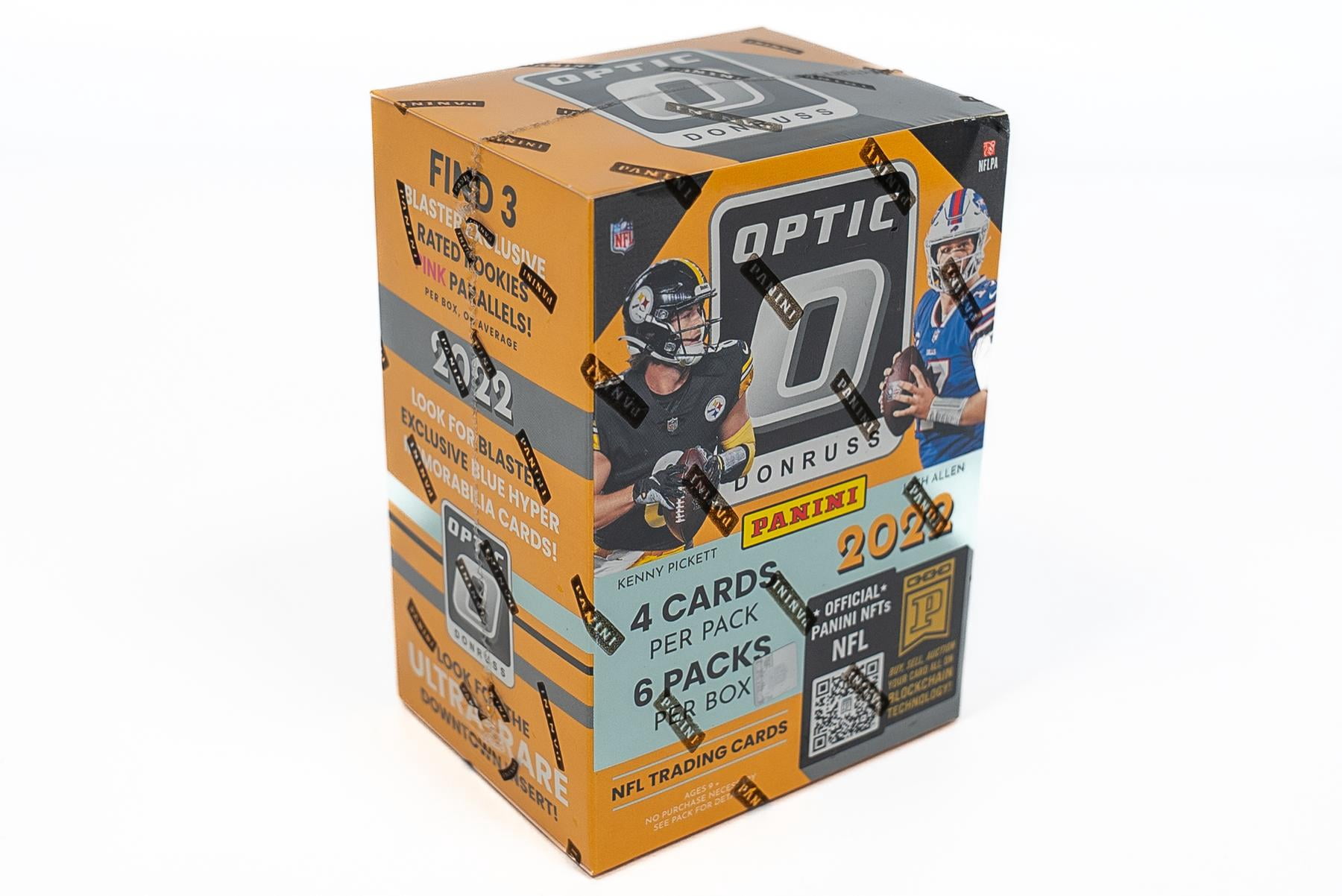 2022 Donruss Optic Football Trading Card Blaster Box