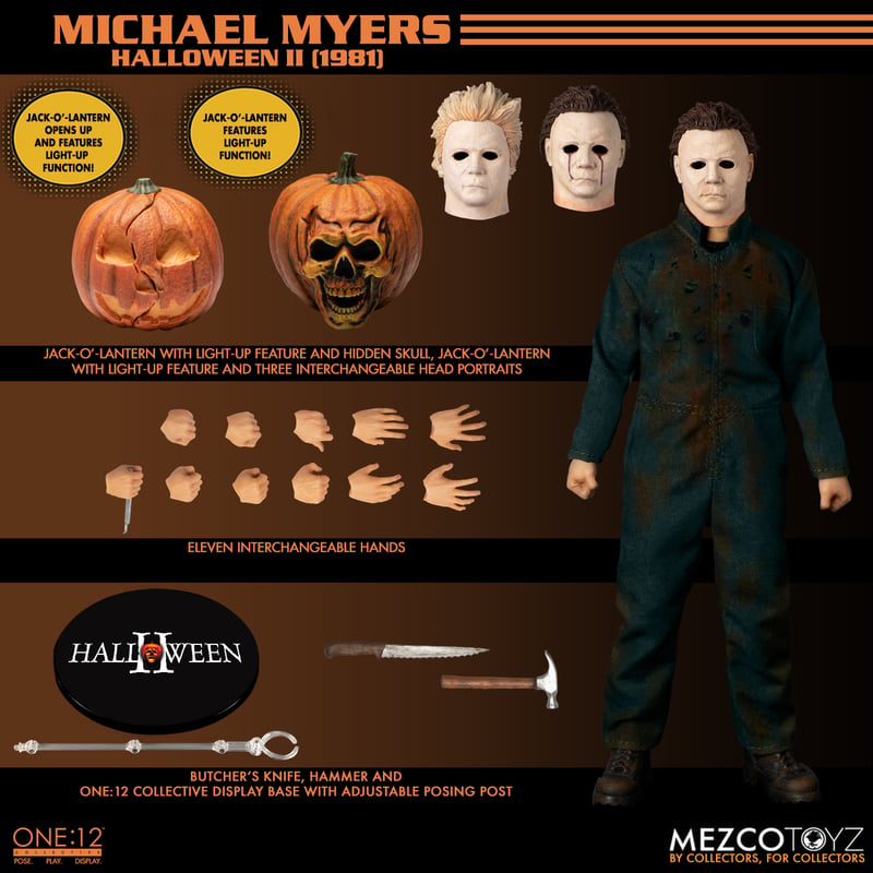 thumbnail image 1 of Halloween II One:12 Collective Action Figure | Michael Myers, 1 of 13