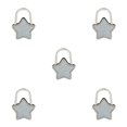 thumbnail image 3 of Sonducket Ganchos para llaves brillantes con forma de estrella de nuevo diseño, bolsa lateral de de Metal, gancho colgante de aleación, Type2 NO2, 3 of 6
