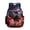 Black and Red - Lightning Tyrannosaurus, variant on DISNIMO Boys Backpack Lizard Print 17 Inch Kids School Backpack with Adjustable Strap Tear-Resistant Large Capacity Schoolbag for Elementary Students, Boys Back to School Gifts