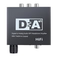 thumbnail image 4 of Convertidor de audio HiFi Convertidor de digital a analógico R / L Coaxial a analógico Amplificador de auriculares Inevent EL001155-00, 4 of 7