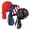 FLagRed, variant on 3 Pcs Do Rags Skull Caps for Men Fashion Flag Sweat Wicking Helmet Liner Beanie Breathable Motorcycle Cycling Sports Cap Welding Cap Pirate Hat